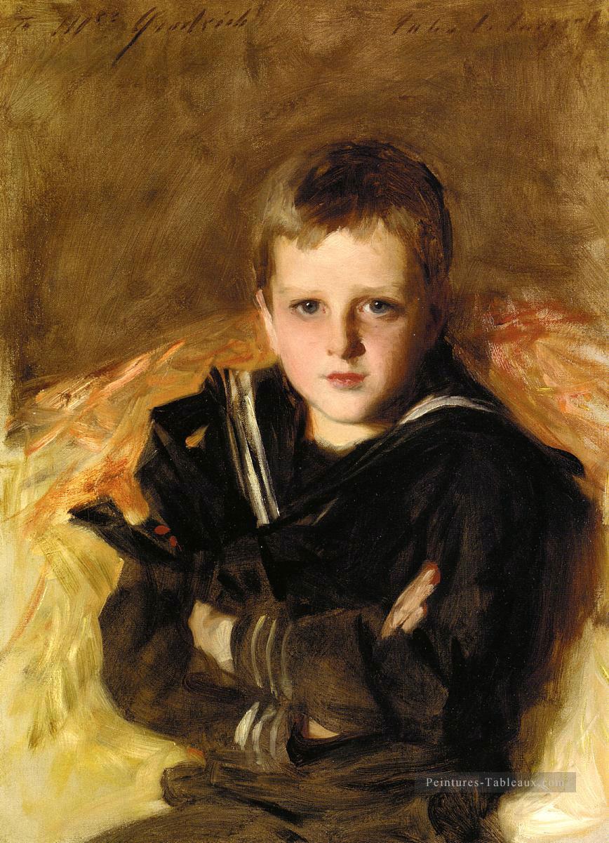 Portrait de Caspar Goodrich John Singer Sargent Peintures à l'huile